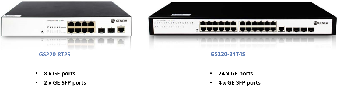 Commutateur réseau GS220