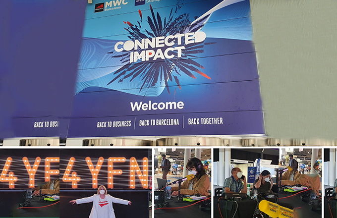Geenew sur place MWC2021 Barcelone
