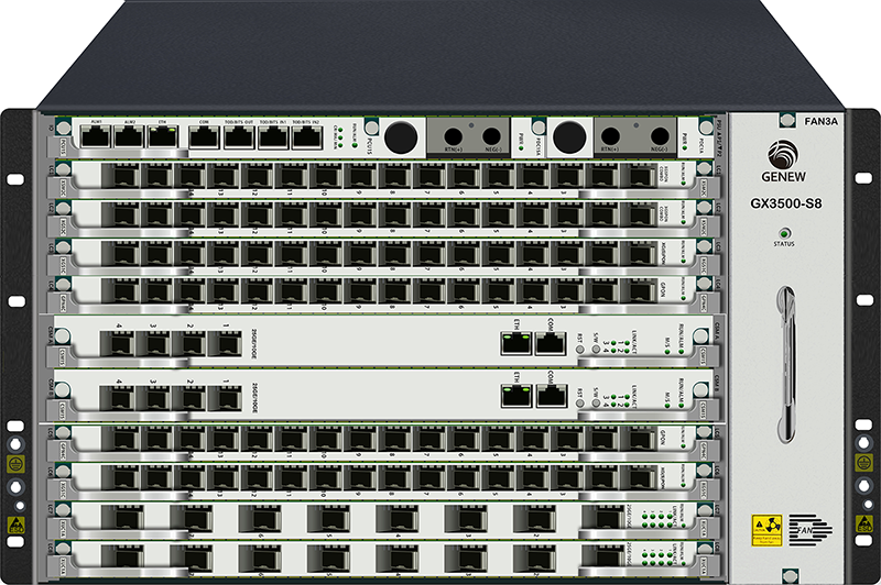 Châssis OLT 7U 8 emplacements de maintenance GX3500-S8