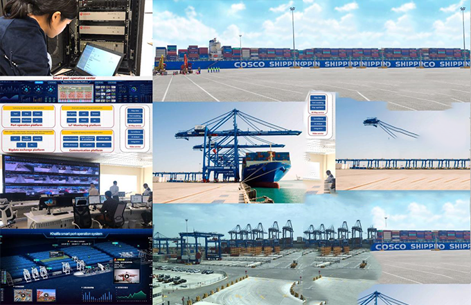 Félicitations Genew Uae Office a obtenu le port intelligent du groupe COSCO