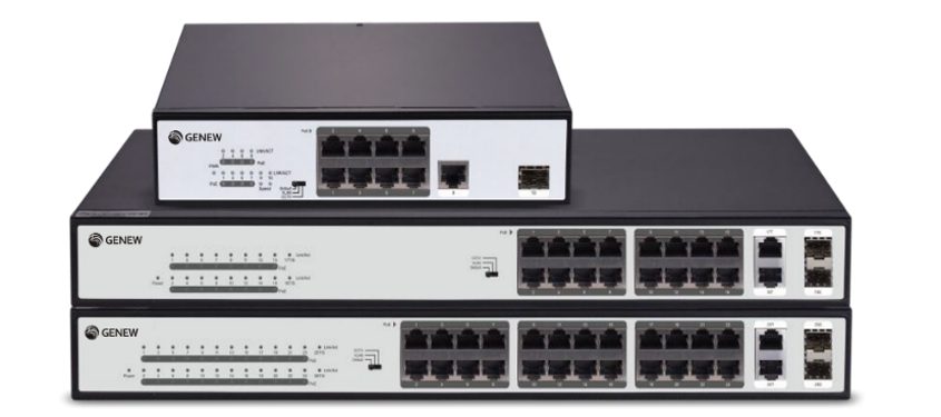 S&eacute;rie Poe Switch GS110